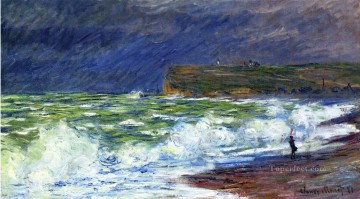  Playa Pintura Art%C3%ADstica - La playa de Fecamp Claude Monet